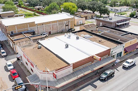 Laredo TPO Membrane Roofing Installation